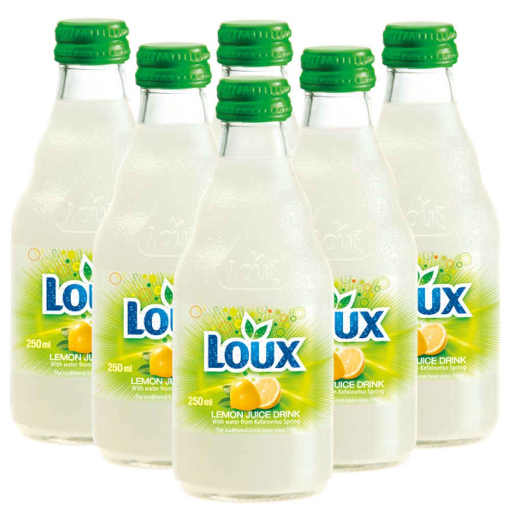 Zitronenlimonade "LOUX" 6x250ml
