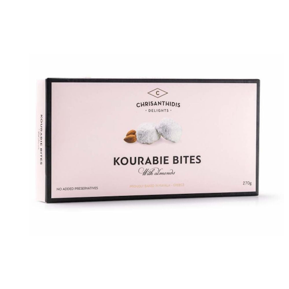 Kourabiedes Bites mit Mandeln "Chrisanthidis" 270g