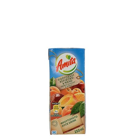 Amita Orange/Apfel/Marille 250ml